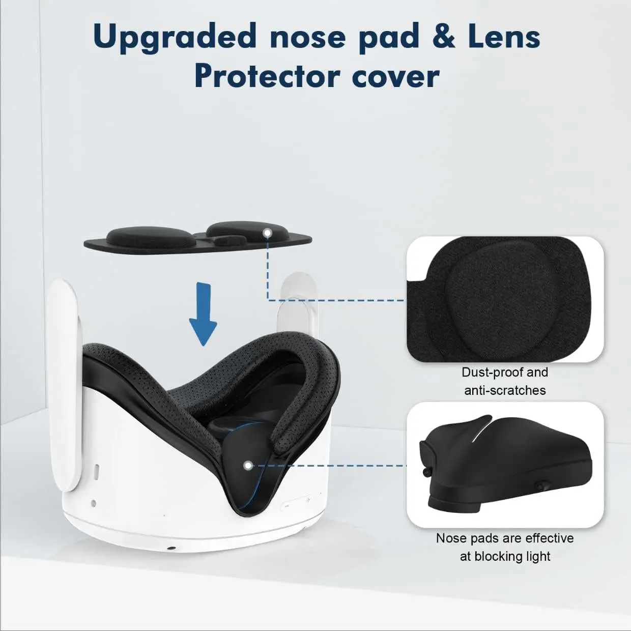 Soft PU Leather Face Cover for Quest 2 - Image 6