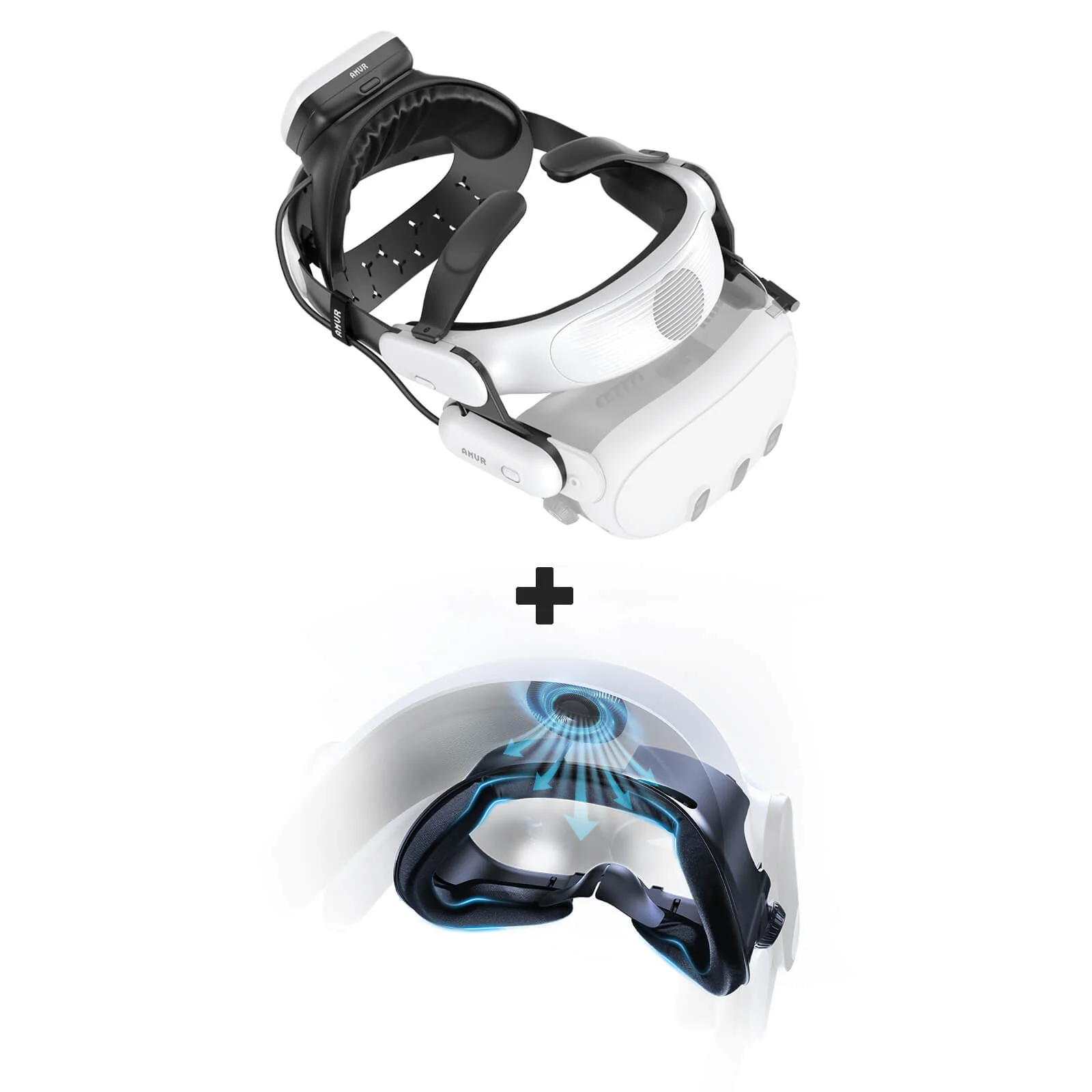 BS1 Battery Head Strap for Quest 3 (Includes One Battery) - Image 11