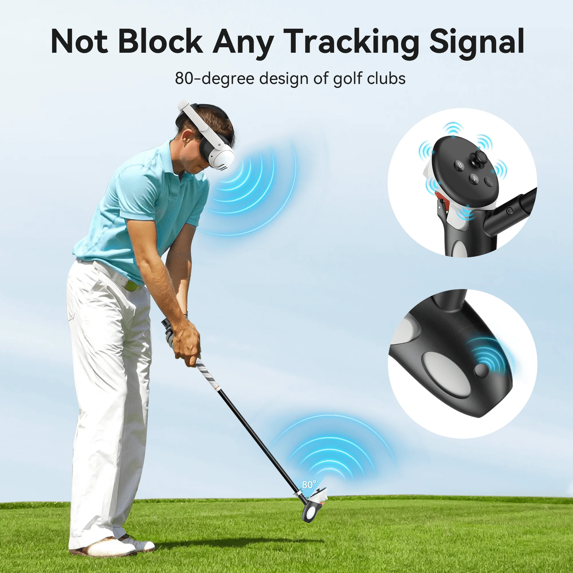 GA1 Force Feedback Best Golf Club for Quest 3 / 3S - Image 7