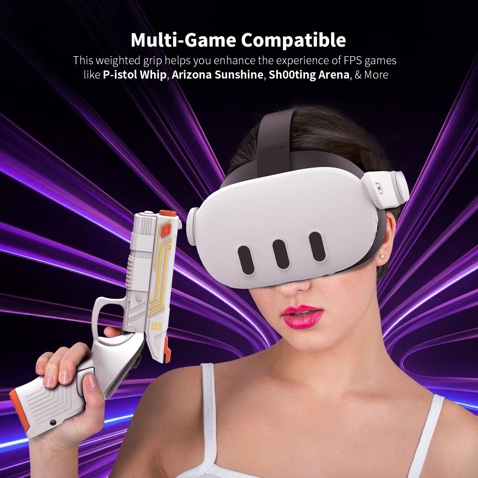 PistoI Grip Controller Accessories for  Quest 3 & 3S - Image 6