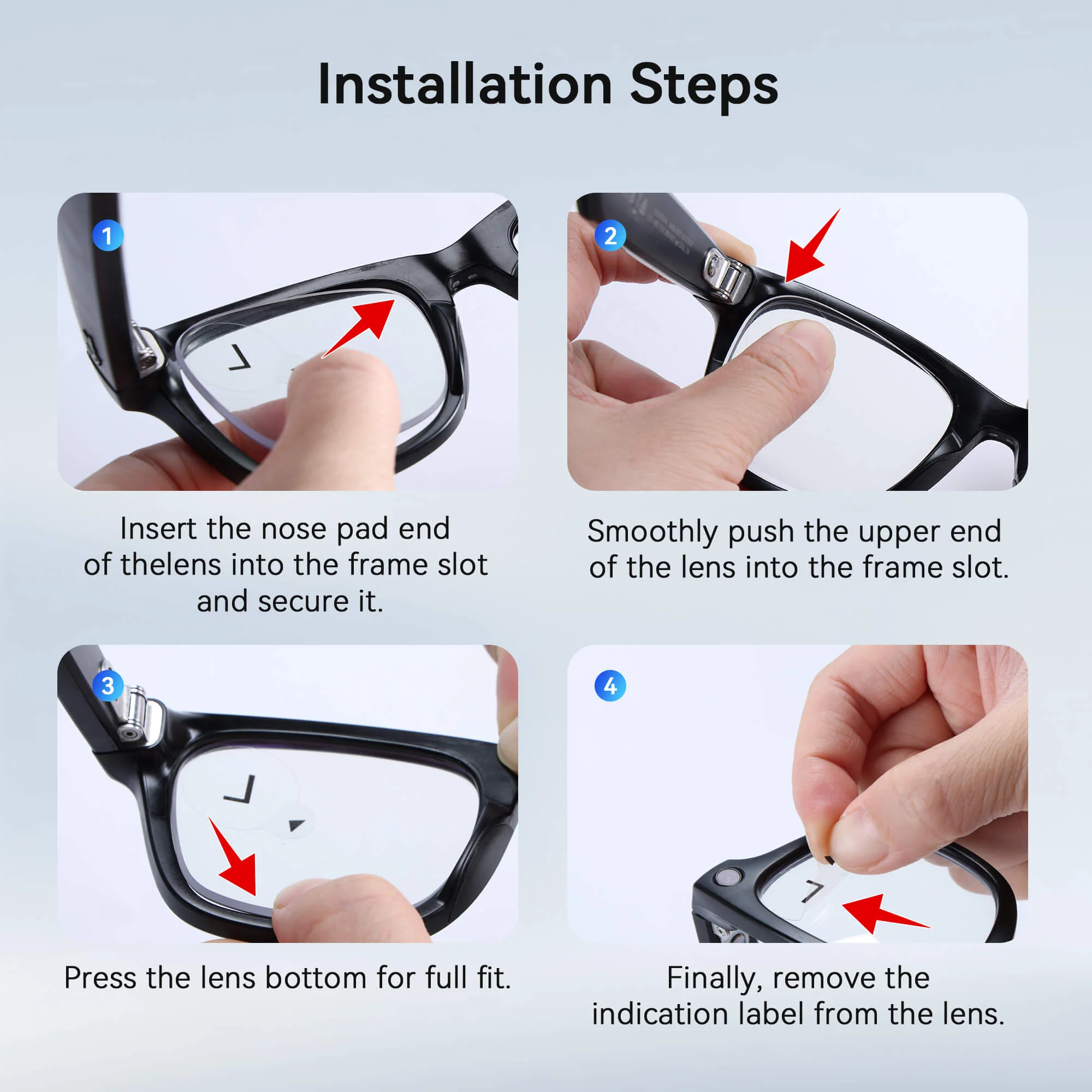 MG1 Replacement Lenses Compatible with Ray-Ban Meta Wayfarer - Image 7