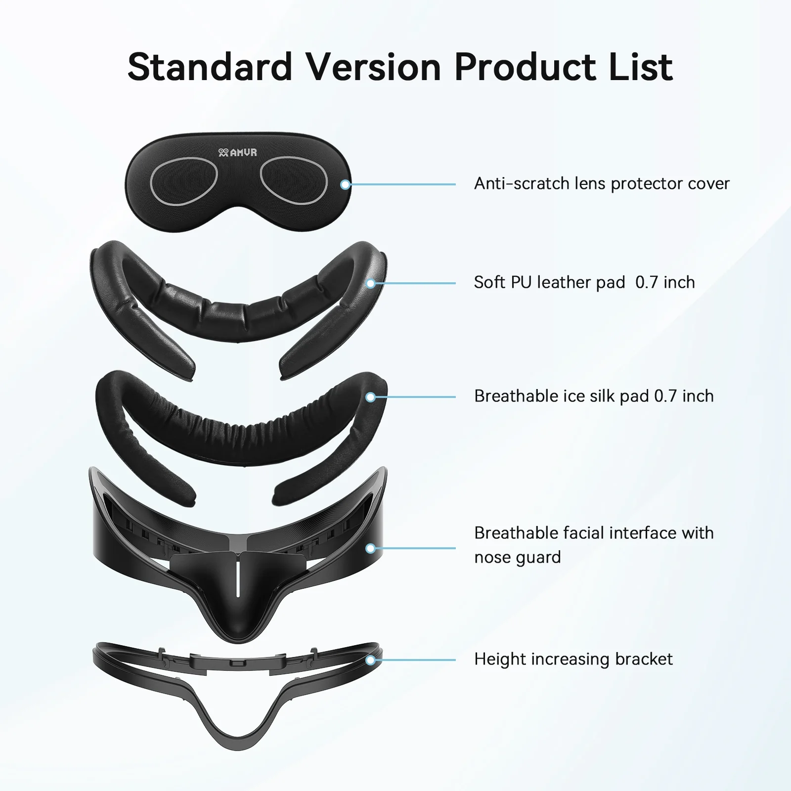 PU Leather Facial Interface for Quest 3S - Image 14