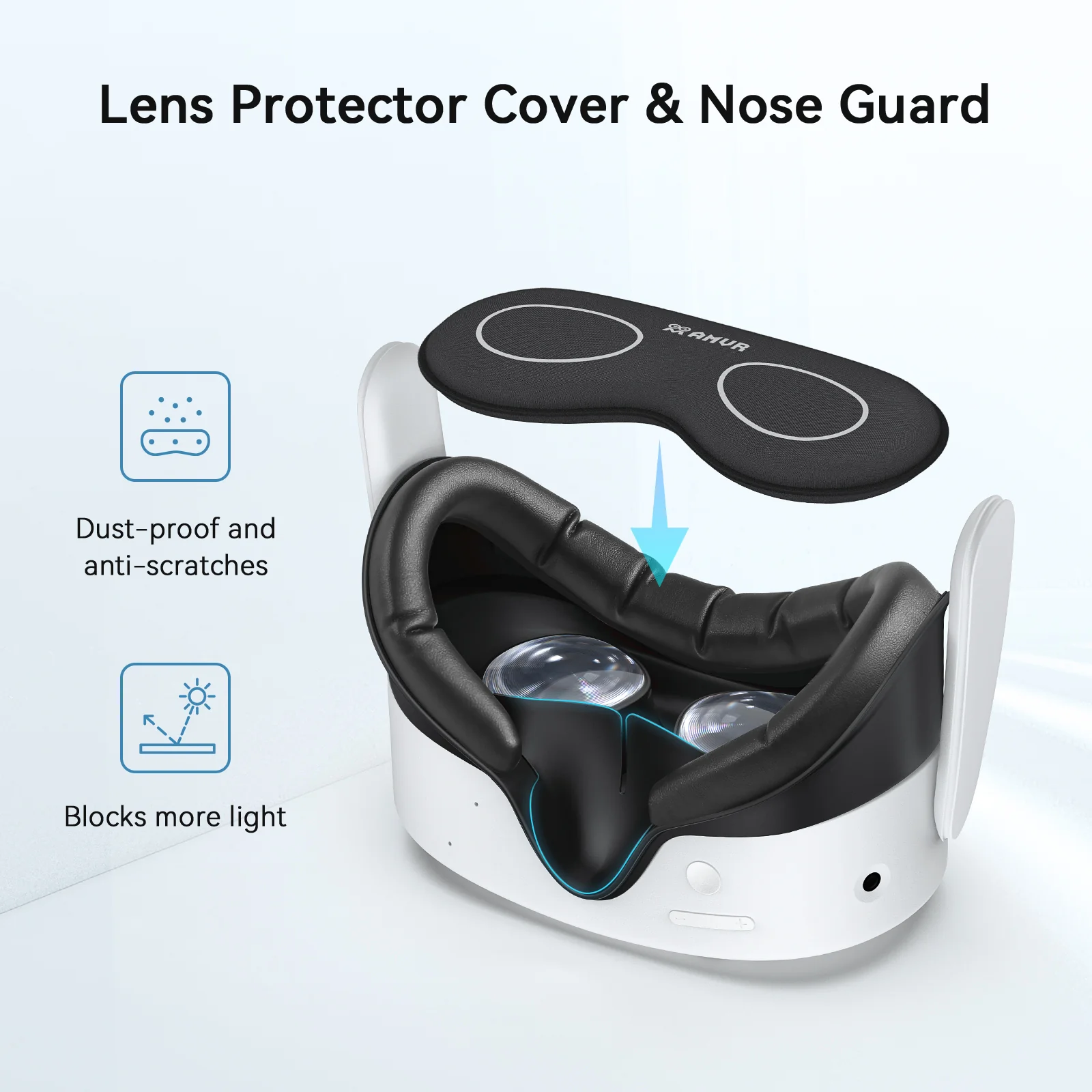 PU Leather Facial Interface for Quest 3S - Image 16