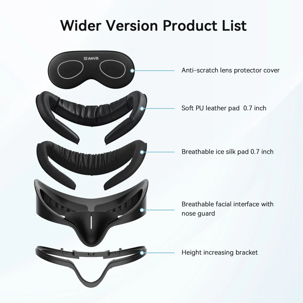 PU Leather Facial Interface for Quest 3S - Image 6