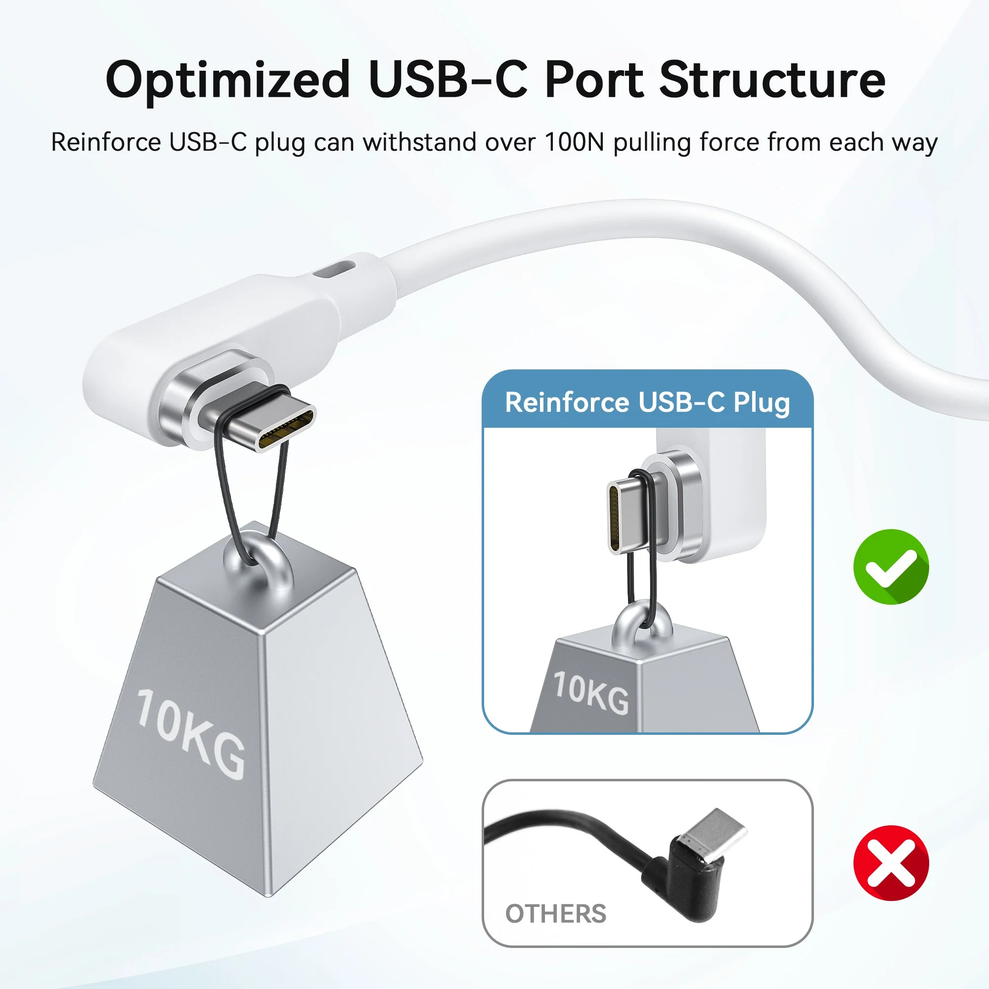 Upgraded VR Link Cable with Separate Charging Port - Image 7